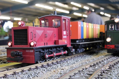 Inselbahnzug auf der Wuppertaler Anlage