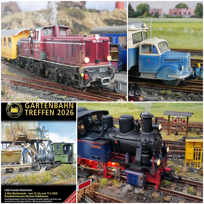 Winterarbeiten an der Feldhauser Kleinbahn